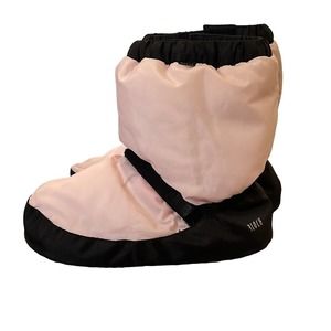 Bloch Pink Warm Up Boots Size L (Sizes 1-2.5)